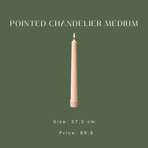 Pointed Chandelier Candle (Medium)
