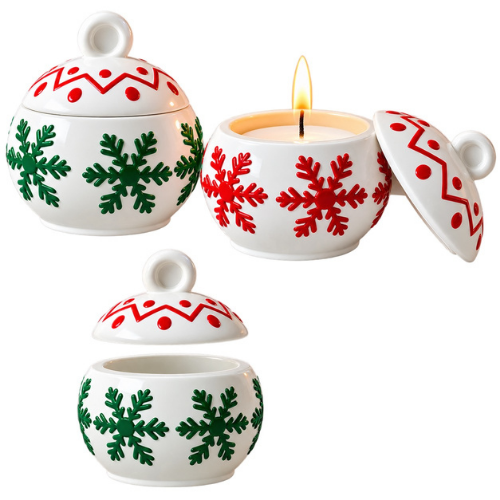 Christmas Ball Pot