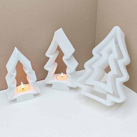 3D Tree Tealight Holder