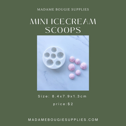 Mini Ice-cream Scoops