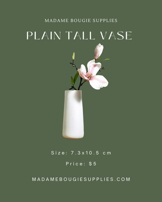 Plain Tall Vase #404