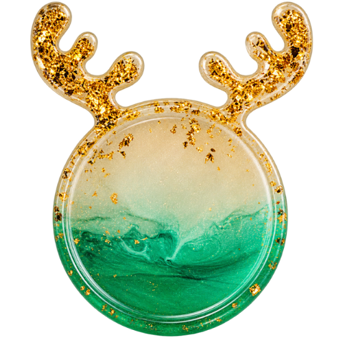 Reindeer Round Tray