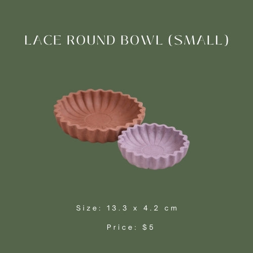 Lace Round Bowl (Small)