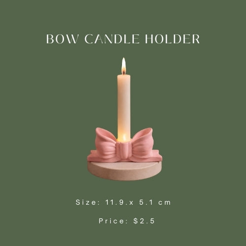 Bow Candle Holder