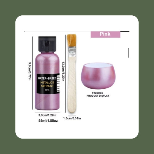 Pink Metallic Paint