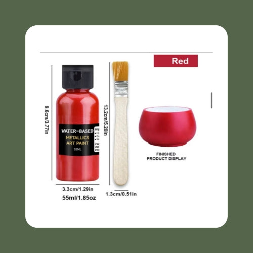 Red Metallic Paint