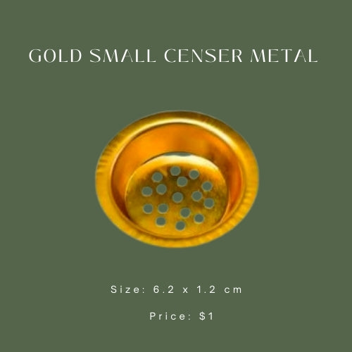 Gold Small Censer Metal