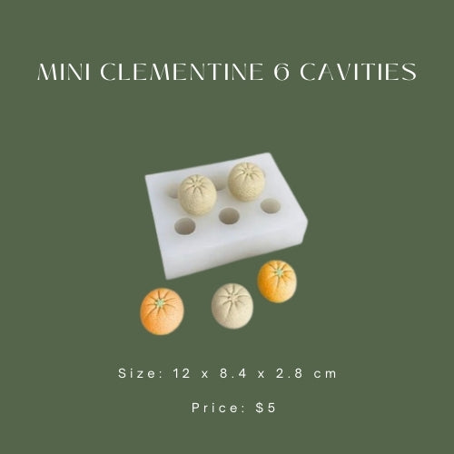 Mini Clementine Silicone Mold (6 Cavities)