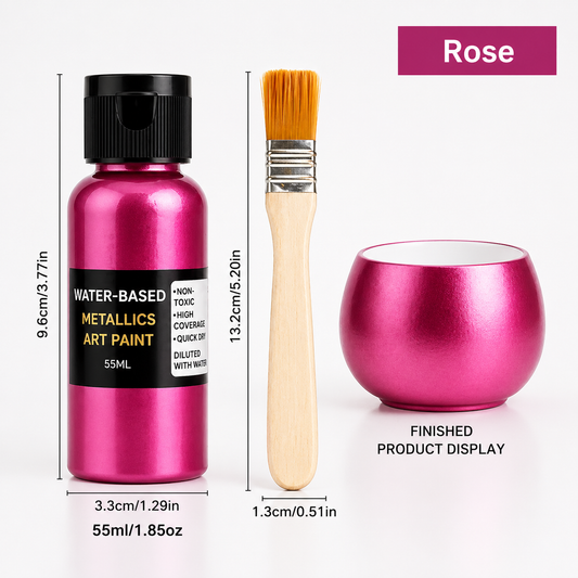 Rose Metallic Paint