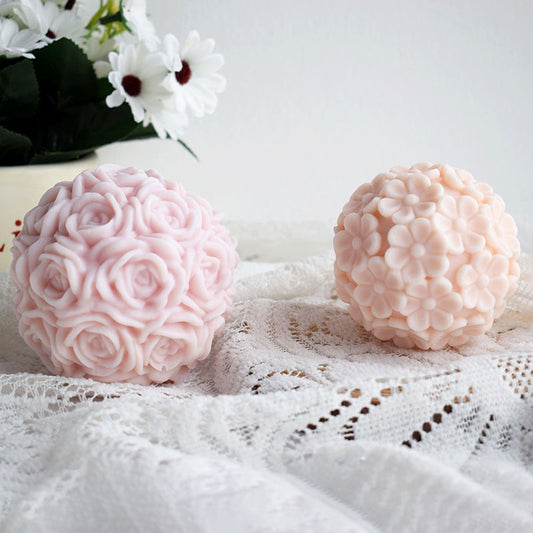 Large Floral Ball