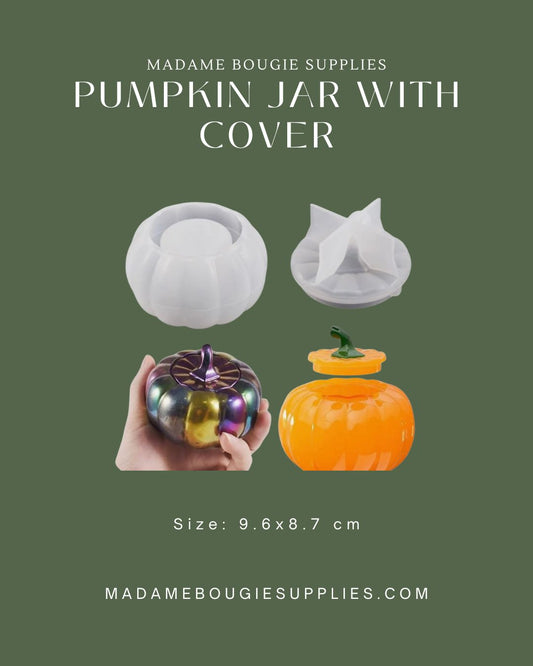 Pumpkin Jar with Cover