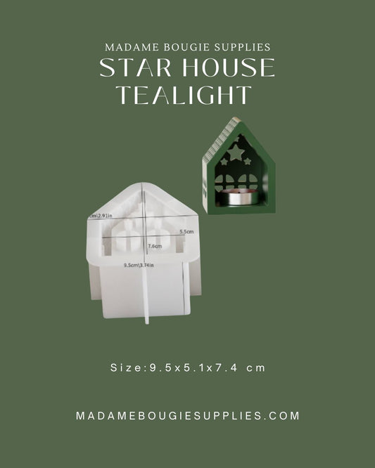 Star House Tealight Holder
