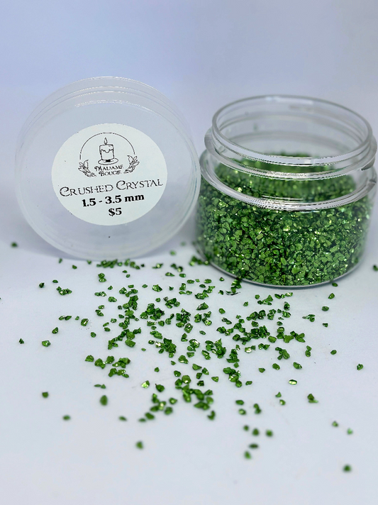 Green Small Crushed Crystals