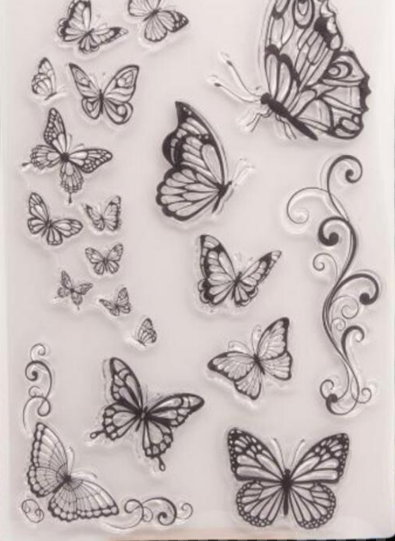 Butterflies Stamp