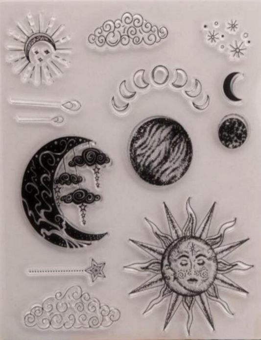 Sun and Moon Stamp