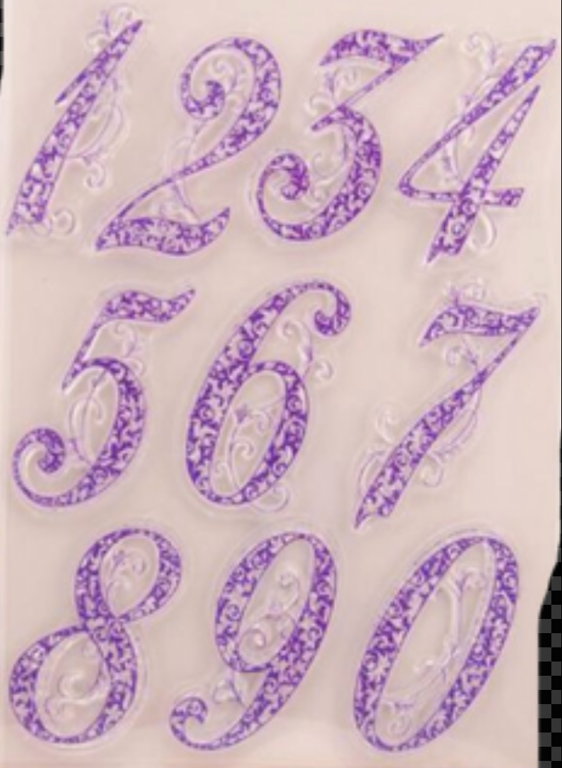 Numbers Stamp