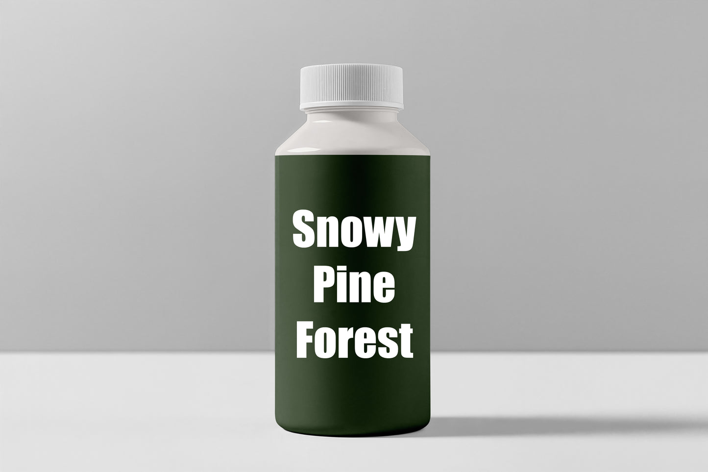 Snowy Pine Forest