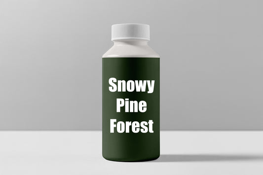 Snowy Pine Forest