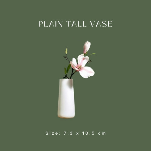 Plain Tall Vase