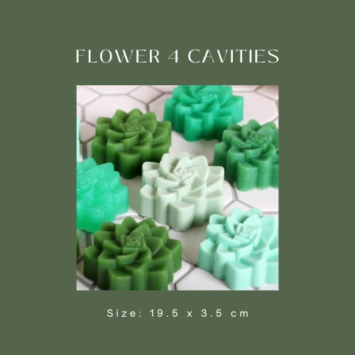 Flower 4 Cavities
