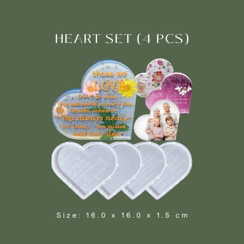 Heart Set (4 pcs)