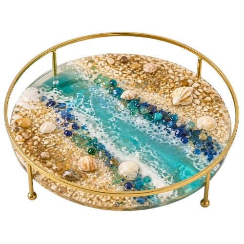 Round Tray + 2 Metals