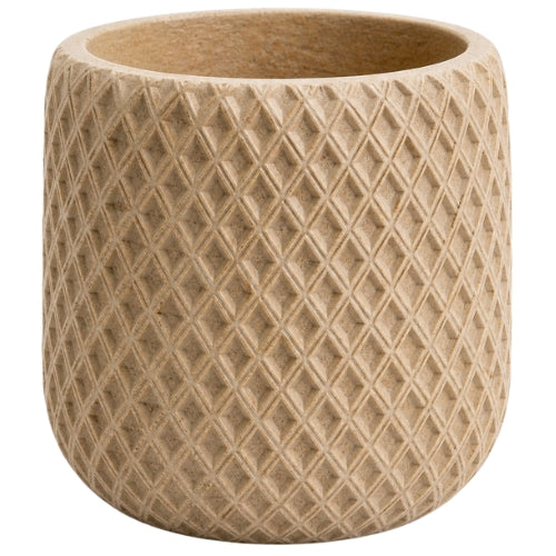 Round Grid Pot