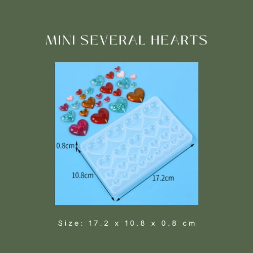 Mini Several Hearts
