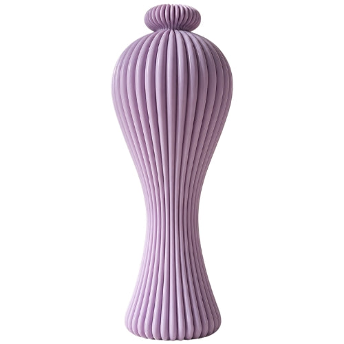 Vase Ribbed Large