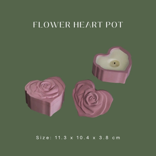 Flower Heart Pot