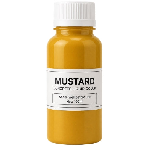 Mustard Concrete Liquid Color