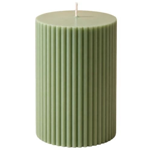 Acrylic Stripped Cylinder Flat Top