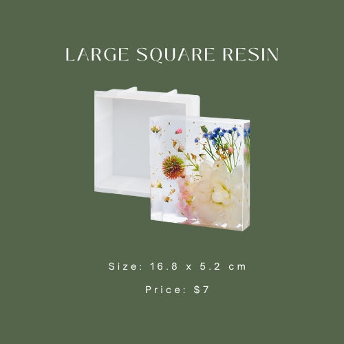 Large Square Resin