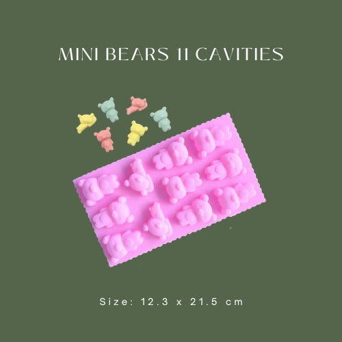 Mini Bears 11 Cavities