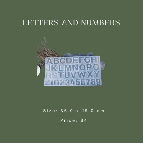 Letters and Numbers