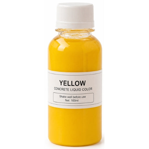 Yellow Concrete Liquid Color