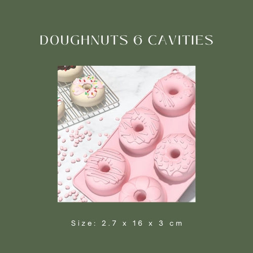 Doughnuts 6 Cavities