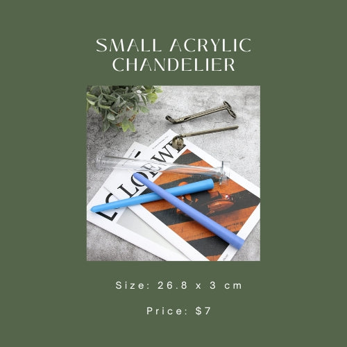 Small Acrylic Chandelier