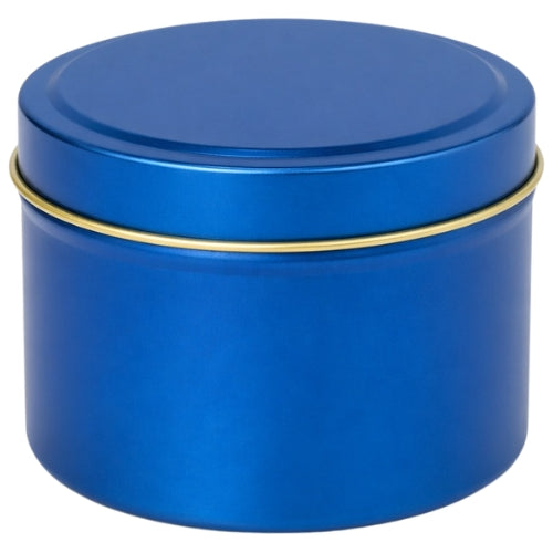 Blue Aluminum Tin