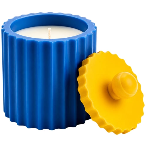 Ribbed Pot with Cover