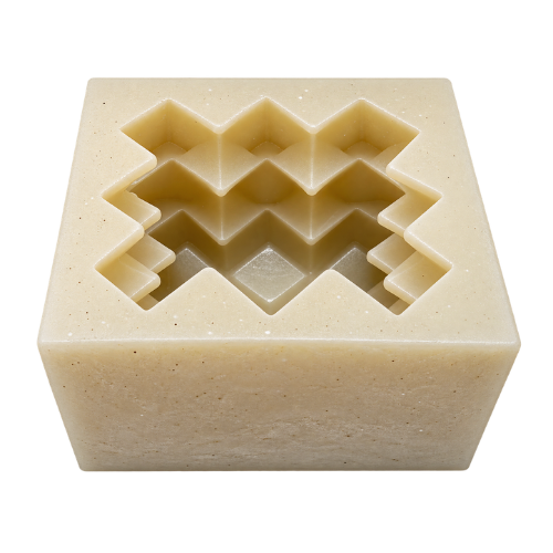 3D Geometric Cube Silicone Mold – 1 Cavity