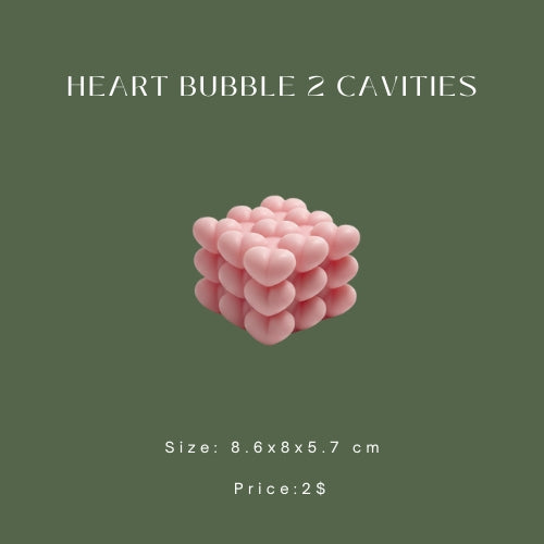 Heart Bubble 2 Cavities