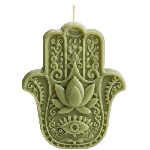 Hamsa Hand Candle