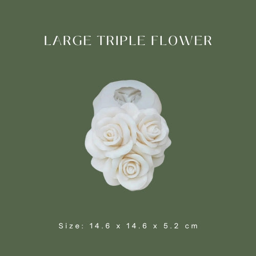Large Triple Flower