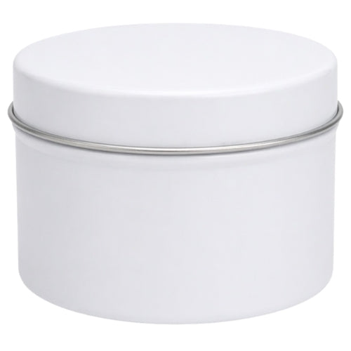 White Aluminum Tin