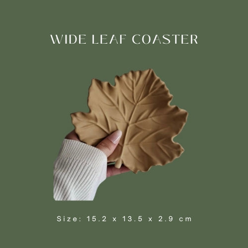 Wide Leaf Coaster