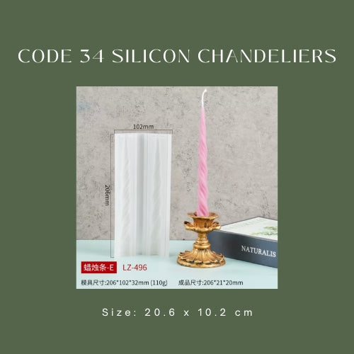 Code 34 Silicon Chandeliers